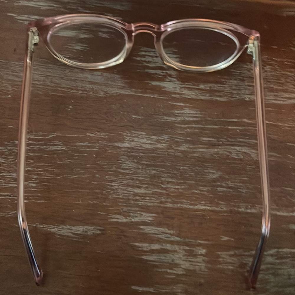 Warby Parker Sadie 625 clear pink eyeglasses - Picture 12 of 15
